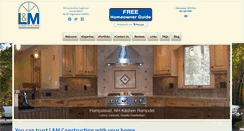 Desktop Screenshot of landmconstructioninc.com